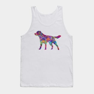 Labrador dog watercolor Tank Top